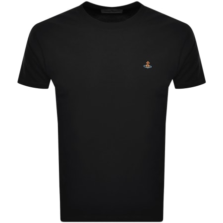 Tシャツ・カットソー VIVIENNE WESTWOOD DRAWN ORB LOGO CLASSIC T-SHIRT Vivienne Westwood Drawn Orb Logo T Shirt Black | Mainline
